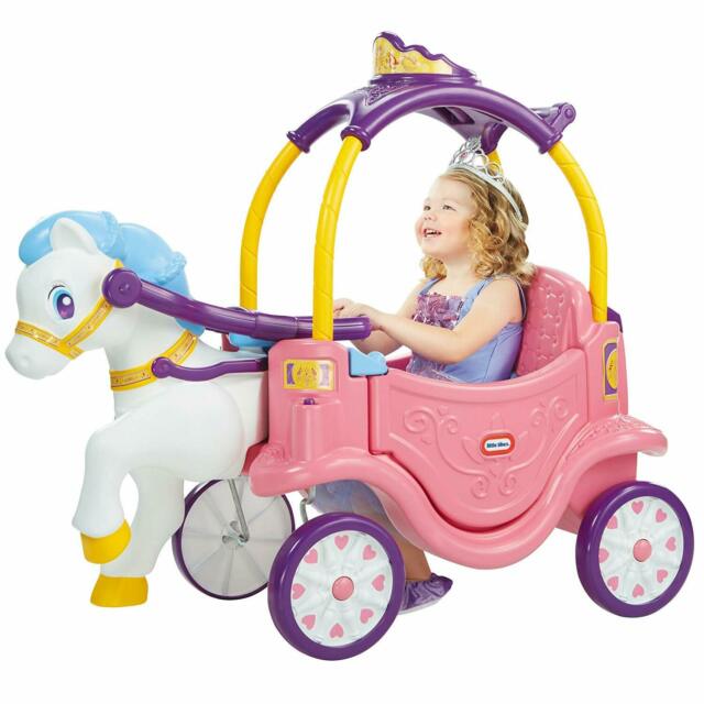 Xe chòi chân ngựa kéo công chúa Little Tikes 