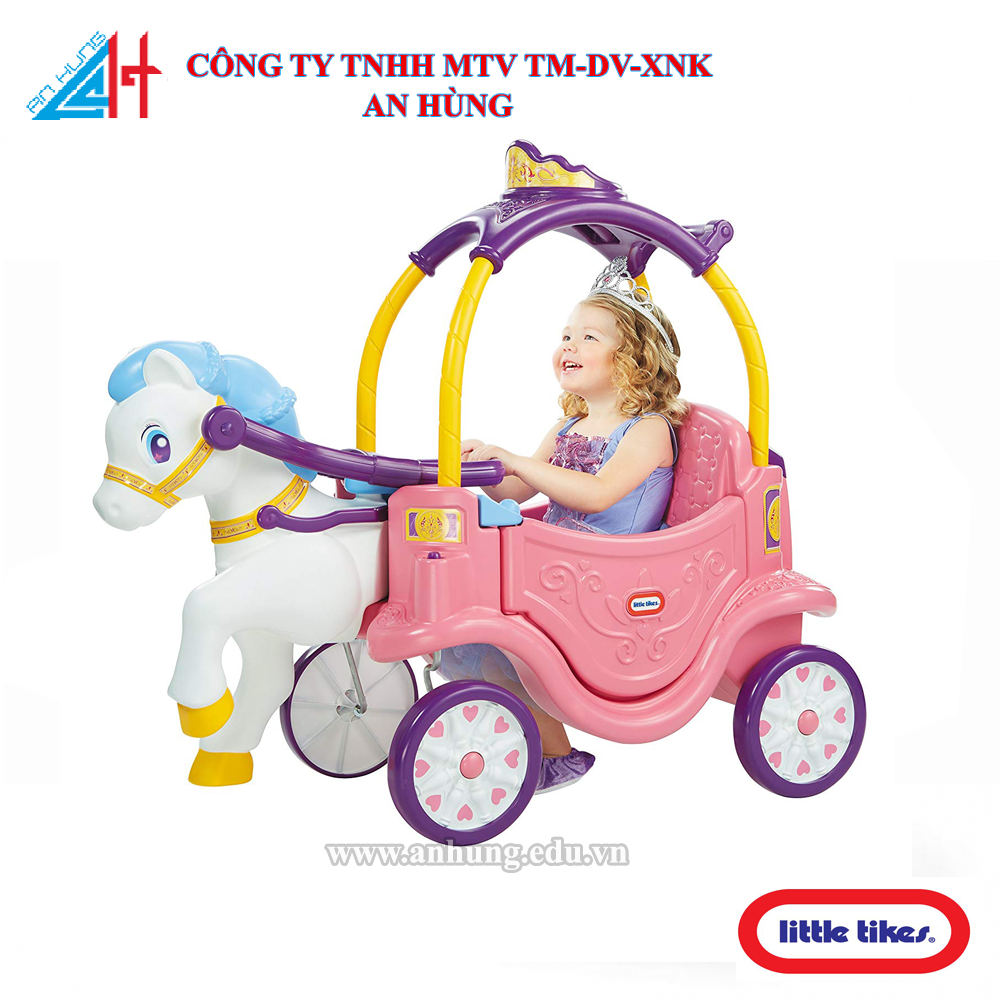 Xe chòi chân ngựa kéo công chúa Little Tikes 