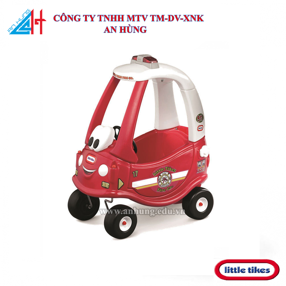 Xe ô tô chòi chân cứu hỏa Little Tikes