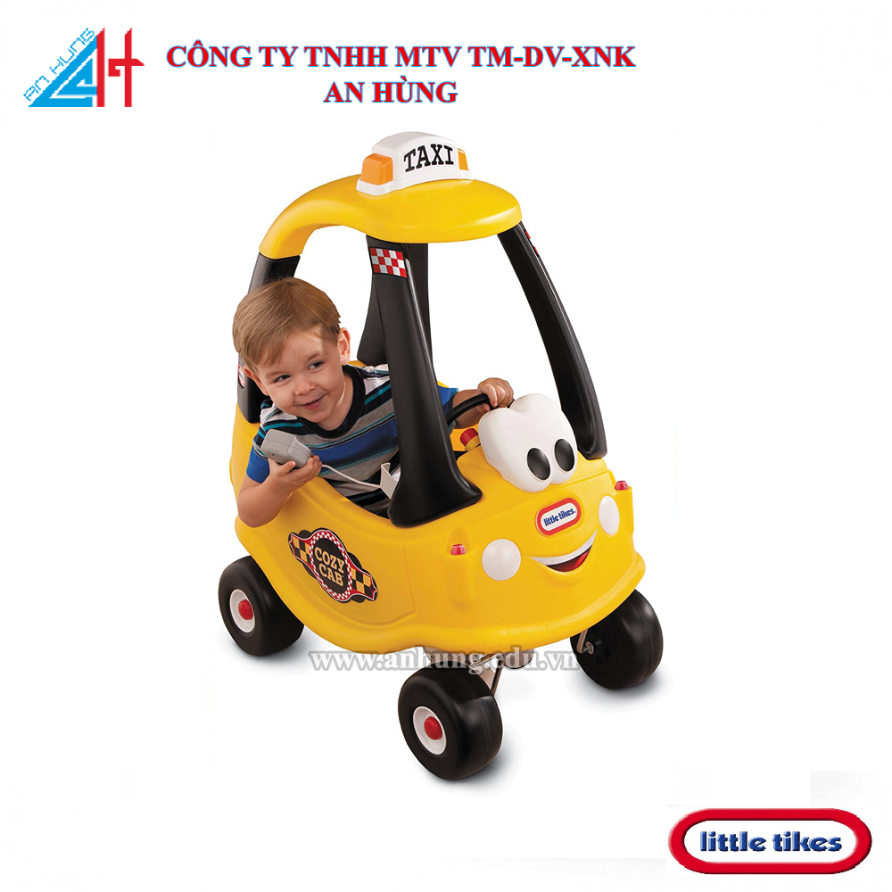 Xe ô tô chòi chân taxi cozy Little Tikes