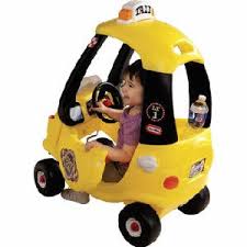 Xe ô tô chòi chân taxi cozy Little Tikes