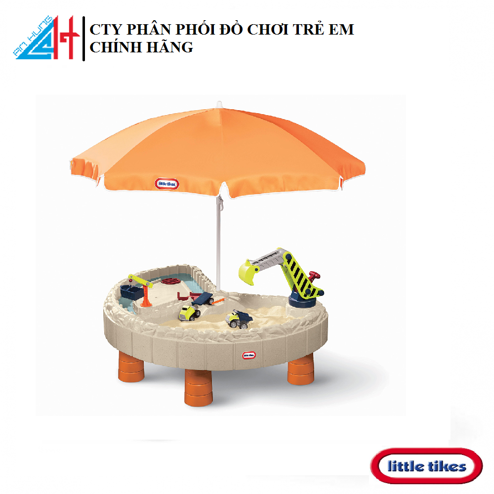 Bể chơi cát nước mô hình công trường Little Tikes