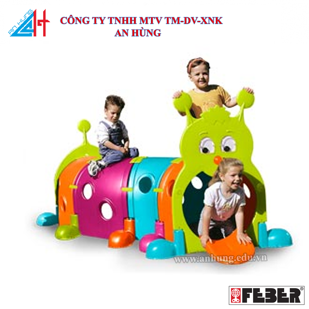 Hầm chui vận động cú mèo 4 khối Feber