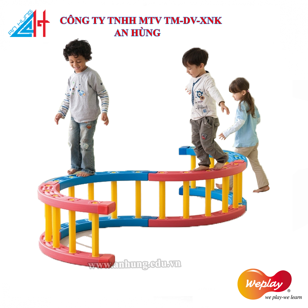 Bộ vận động hình thang vòng cung 4 khối Weplay